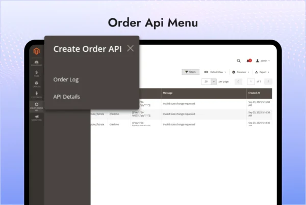 Create order API - Plugin Partner